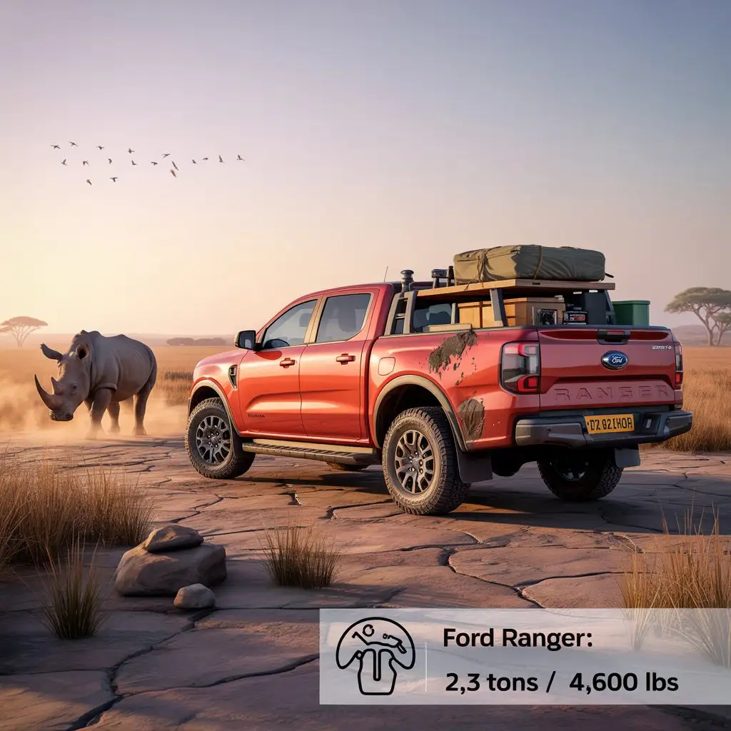 How Much Is 2 Tons? Weight Explained (4,000 lbs) + 15 Things that Weighs Two Tons 21 small pickup truck