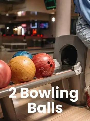 2 bowling balls