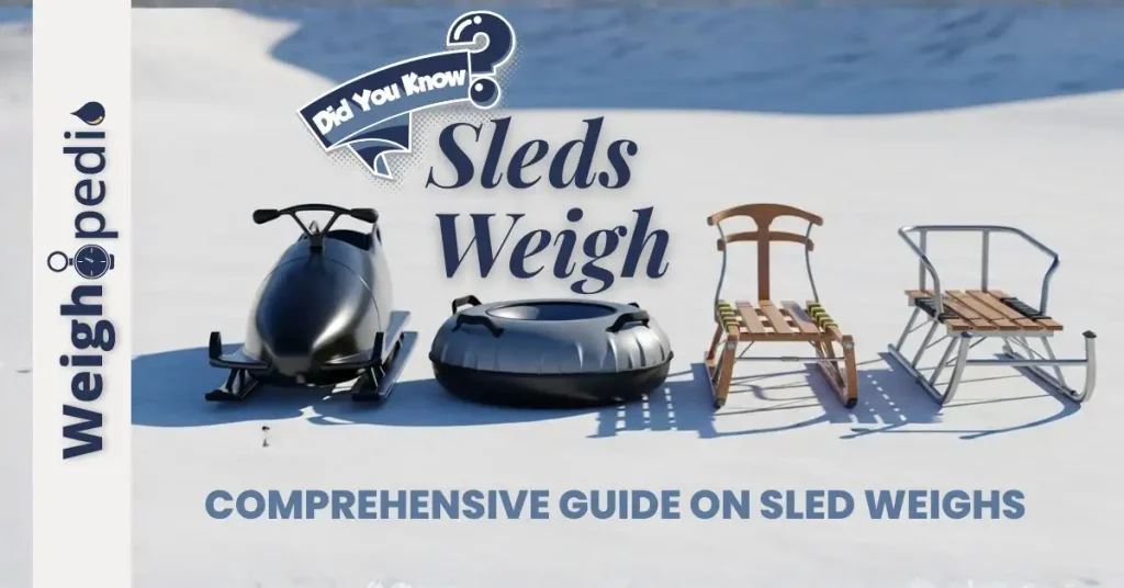How Much Does a Workout Sled Weigh? 13 how much does a sled wiegh