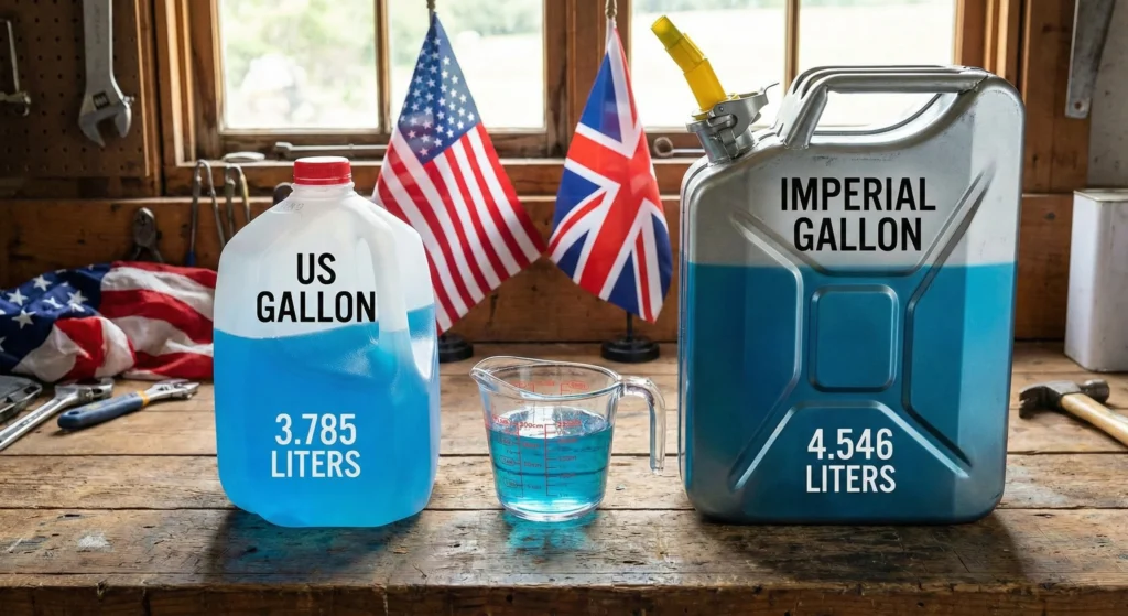 How Much Does a Gallon of Water Weigh? US vs Imperial 3 US Gallon vs. Imperial Gallon