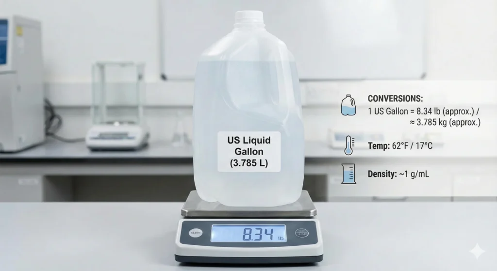 How Much Does a Gallon of Water Weigh? US vs Imperial 1 how-much-does-a-gallon-of-water-weigh