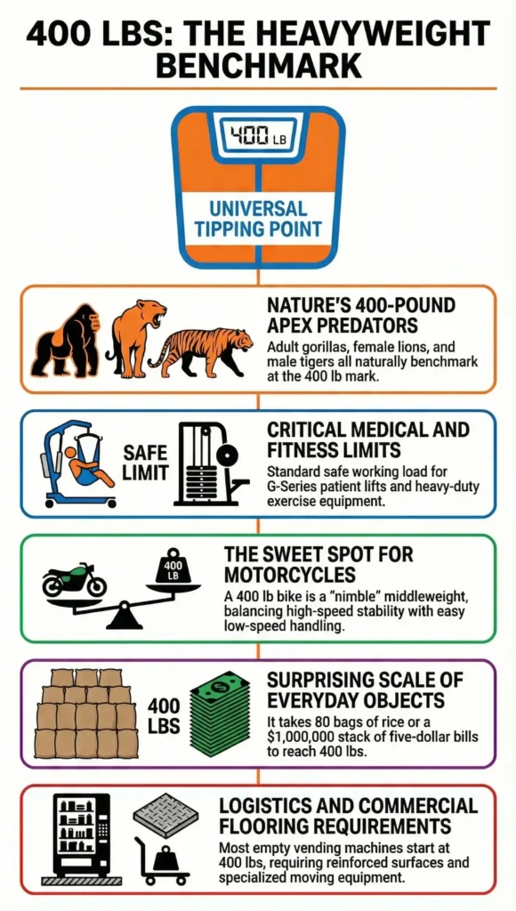 What Weighs 400 Pounds? Things That Weigh 400 Lbs 4 When 400 Pounds Becomes Important