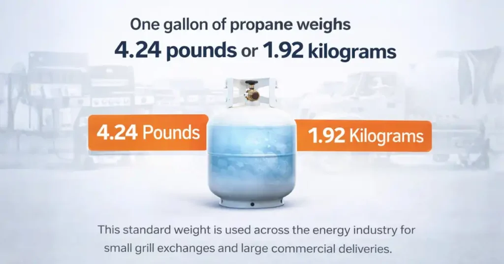 How Much Does a Gallon of Propane Weigh? 3 how much does a propane weigh
