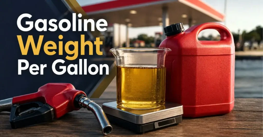 How Much Does a Gallon of Gas Weigh? Gasoline Weight Per Gallon 1 how much does a gas weigh